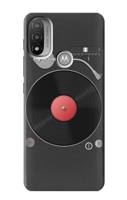 S3952 Turntable Vinyl Record Player Graphic Funda Carcasa Case para Motorola Moto E20,E30,E40