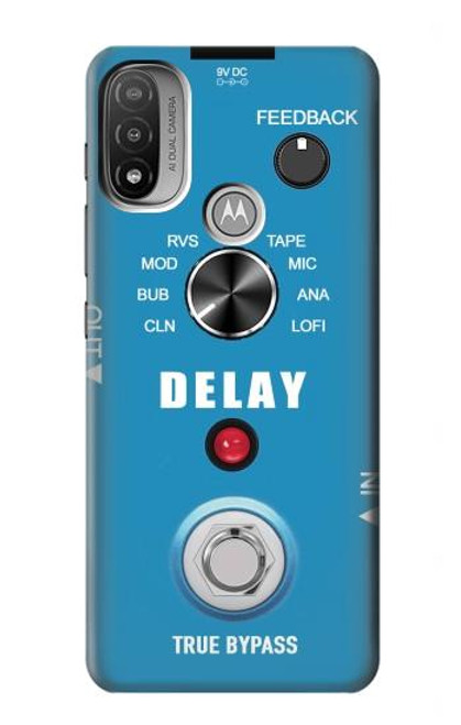 S3962 Guitar Analog Delay Graphic Funda Carcasa Case para Motorola Moto E20,E30,E40