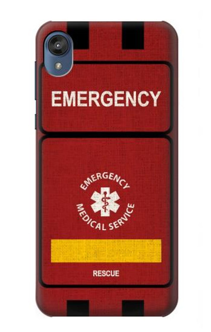 S3957 Emergency Medical Service Funda Carcasa Case para Motorola Moto E6, Moto E (6th Gen)