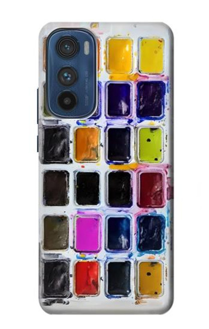 S3956 Watercolor Palette Box Graphic Funda Carcasa Case para Motorola Edge 30