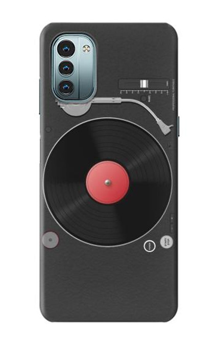 S3952 Turntable Vinyl Record Player Graphic Funda Carcasa Case para Nokia G11, G21