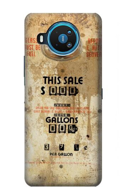 S3954 Vintage Gas Pump Funda Carcasa Case para Nokia 8.3 5G