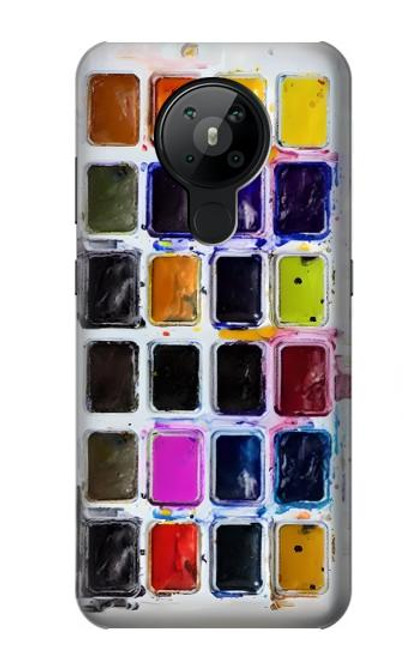 S3956 Watercolor Palette Box Graphic Funda Carcasa Case para Nokia 5.3