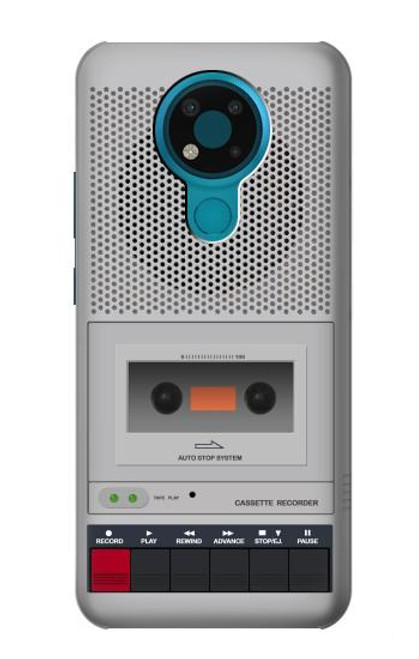 S3953 Vintage Cassette Player Graphic Funda Carcasa Case para Nokia 3.4
