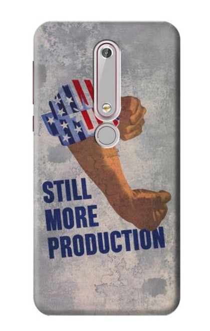 S3963 Still More Production Vintage Postcard Funda Carcasa Case para Nokia 6.1, Nokia 6 2018