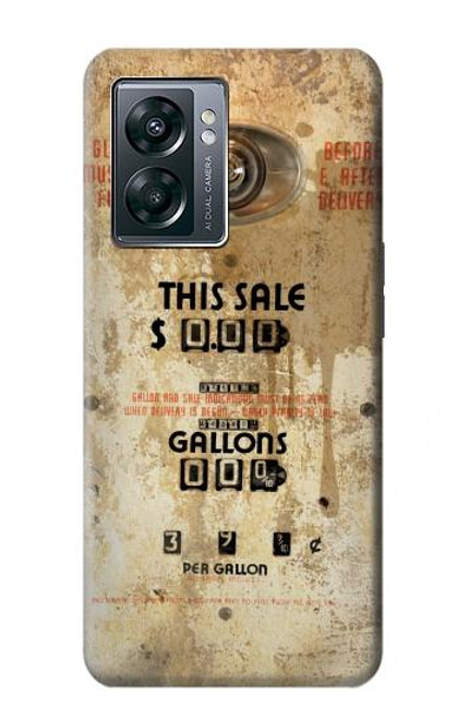 S3954 Vintage Gas Pump Funda Carcasa Case para OnePlus Nord N300