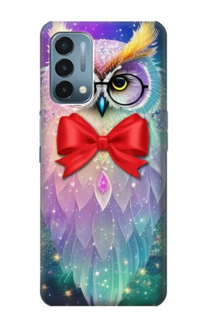 S3934 Fantasy Nerd Owl Funda Carcasa Case para OnePlus Nord N200 5G