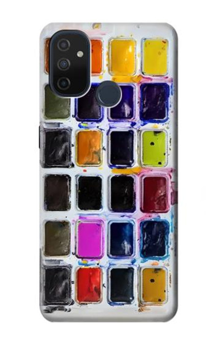 S3956 Watercolor Palette Box Graphic Funda Carcasa Case para OnePlus Nord N100