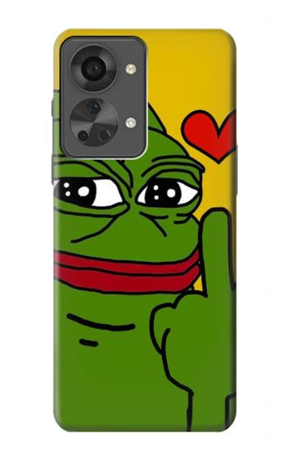 S3945 Pepe Love Middle Finger Funda Carcasa Case para OnePlus Nord 2T