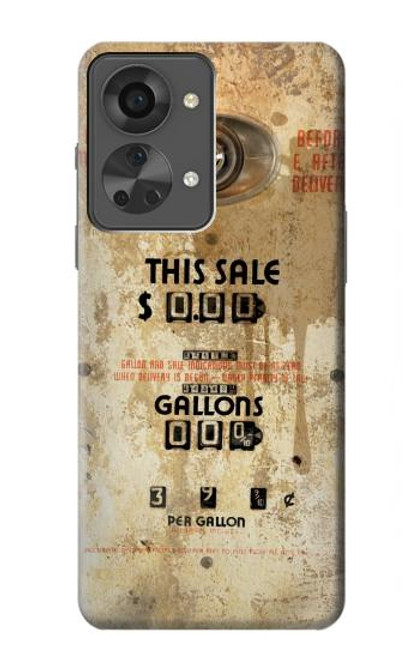 S3954 Vintage Gas Pump Funda Carcasa Case para OnePlus Nord 2T