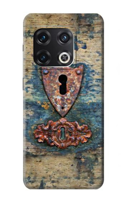S3955 Vintage Keyhole Weather Door Funda Carcasa Case para OnePlus 10 Pro