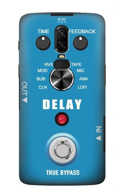 S3962 Guitar Analog Delay Graphic Funda Carcasa Case para OnePlus 6