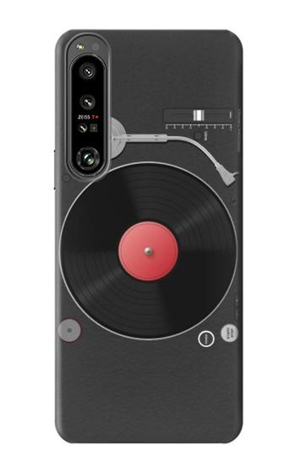 S3952 Turntable Vinyl Record Player Graphic Funda Carcasa Case para Sony Xperia 1 IV