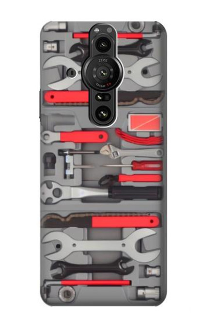 S3921 Bike Repair Tool Graphic Paint Funda Carcasa Case para Sony Xperia Pro-I