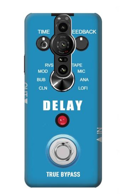 S3962 Guitar Analog Delay Graphic Funda Carcasa Case para Sony Xperia Pro-I