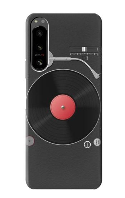 S3952 Turntable Vinyl Record Player Graphic Funda Carcasa Case para Sony Xperia 5 IV