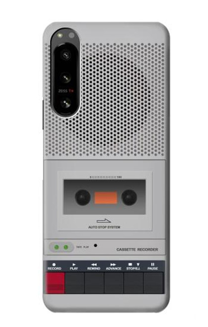 S3953 Vintage Cassette Player Graphic Funda Carcasa Case para Sony Xperia 5 IV