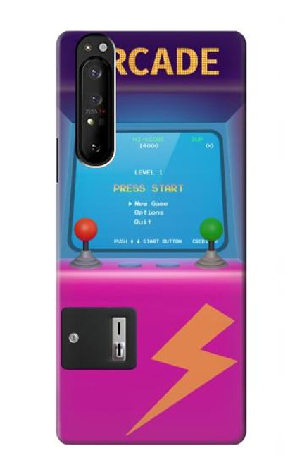 S3961 Arcade Cabinet Retro Machine Funda Carcasa Case para Sony Xperia 1 III