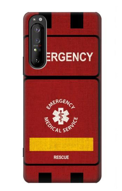 S3957 Emergency Medical Service Funda Carcasa Case para Sony Xperia 1 II
