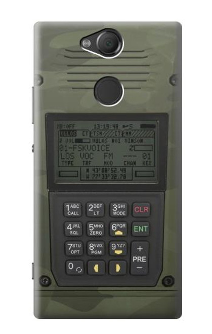 S3959 Military Radio Graphic Print Funda Carcasa Case para Sony Xperia XA2