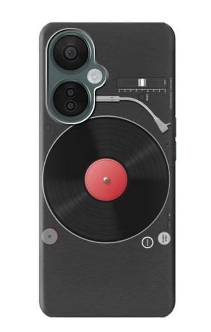 S3952 Turntable Vinyl Record Player Graphic Funda Carcasa Case para OnePlus Nord CE 3 Lite, Nord N30 5G