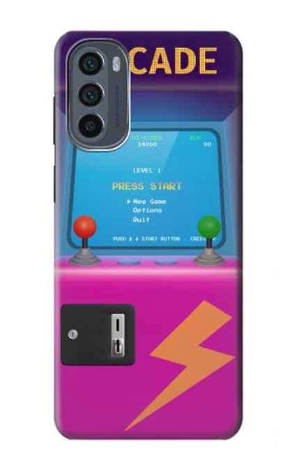 S3961 Arcade Cabinet Retro Machine Funda Carcasa Case para Motorola Moto G62 5G