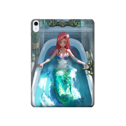 S3911 Cute Little Mermaid Aqua Spa Funda Carcasa Case para iPad 10.9 (2022)