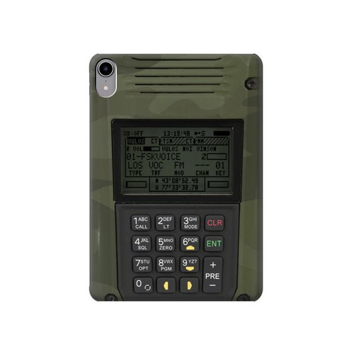 S3959 Military Radio Graphic Print Funda Carcasa Case para iPad mini 6, iPad mini (2021)