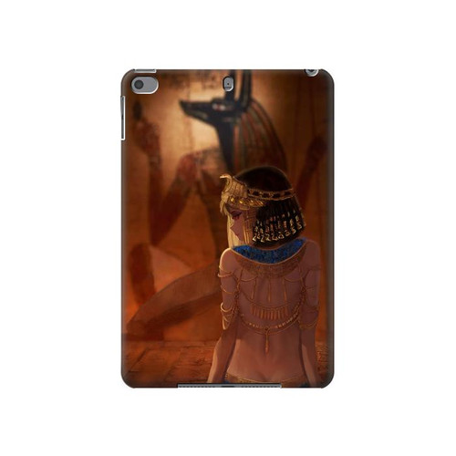 S3919 Egyptian Queen Cleopatra Anubis Funda Carcasa Case para iPad mini 4, iPad mini 5, iPad mini 5 (2019)