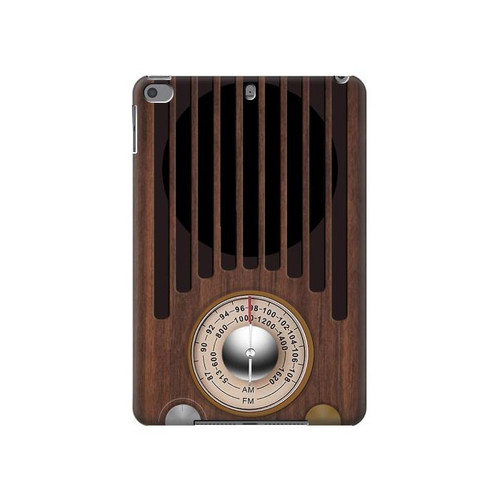 S3935 FM AM Radio Tuner Graphic Funda Carcasa Case para iPad mini 4, iPad mini 5, iPad mini 5 (2019)