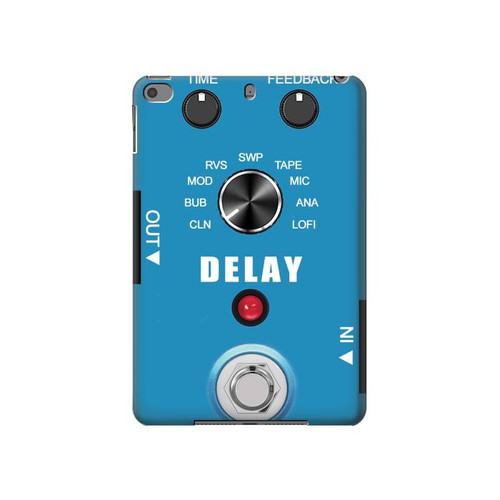 S3962 Guitar Analog Delay Graphic Funda Carcasa Case para iPad mini 4, iPad mini 5, iPad mini 5 (2019)