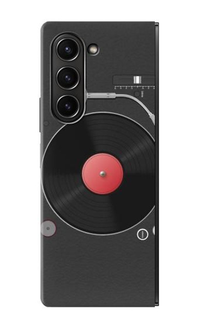 S3952 Turntable Vinyl Record Player Graphic Funda Carcasa Case para Samsung Galaxy Z Fold 5