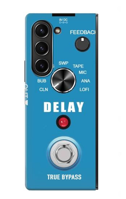 S3962 Guitar Analog Delay Graphic Funda Carcasa Case para Samsung Galaxy Z Fold 5