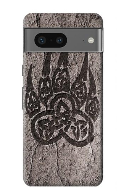 S3832 Viking Norse Bear Paw Berserkers Rock Funda Carcasa Case para Google Pixel 7a