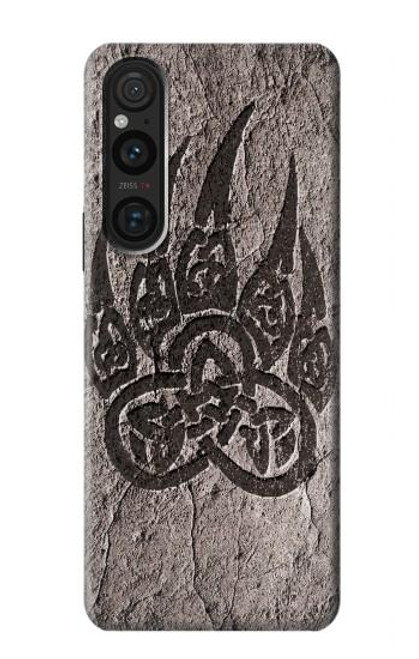 S3832 Viking Norse Bear Paw Berserkers Rock Funda Carcasa Case para Sony Xperia 1 V