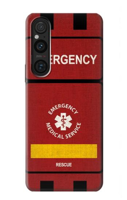S3957 Emergency Medical Service Funda Carcasa Case para Sony Xperia 1 V