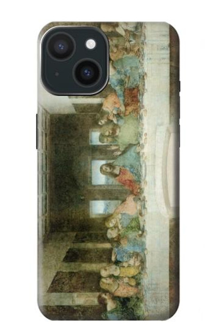 S0173 Leonardo DaVinci The Last Supper Funda Carcasa Case para iPhone 15