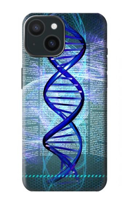 S0632 DNA Funda Carcasa Case para iPhone 15