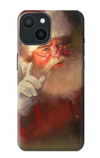 S1144 Xmas Santa Claus Funda Carcasa Case para iPhone 15