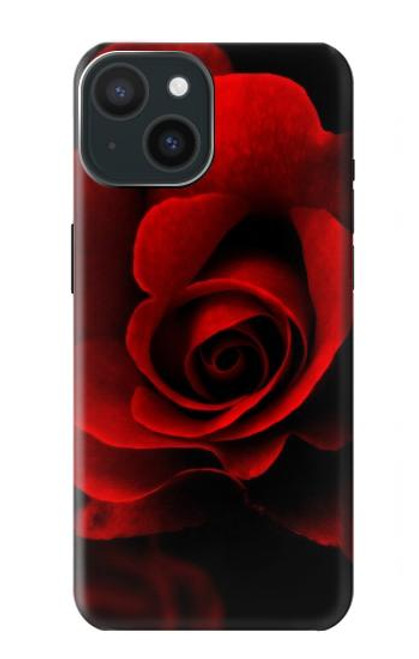 S2898 Red Rose Funda Carcasa Case para iPhone 15