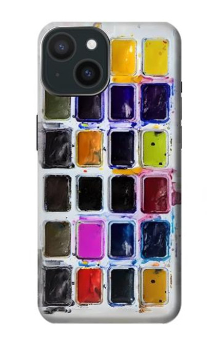 S3956 Watercolor Palette Box Graphic Funda Carcasa Case para iPhone 15