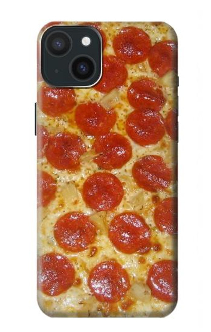 S0236 Pizza Funda Carcasa Case para iPhone 15 Plus