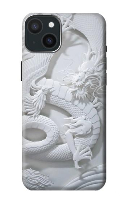 S0386 Dragon Carving Funda Carcasa Case para iPhone 15 Plus