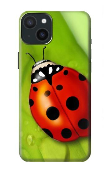 S0892 Ladybug Funda Carcasa Case para iPhone 15 Plus