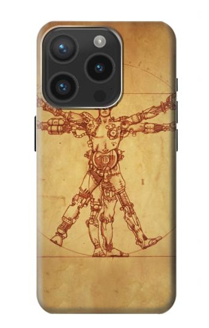 S1682 Steampunk Frankenstein Funda Carcasa Case para iPhone 15 Pro