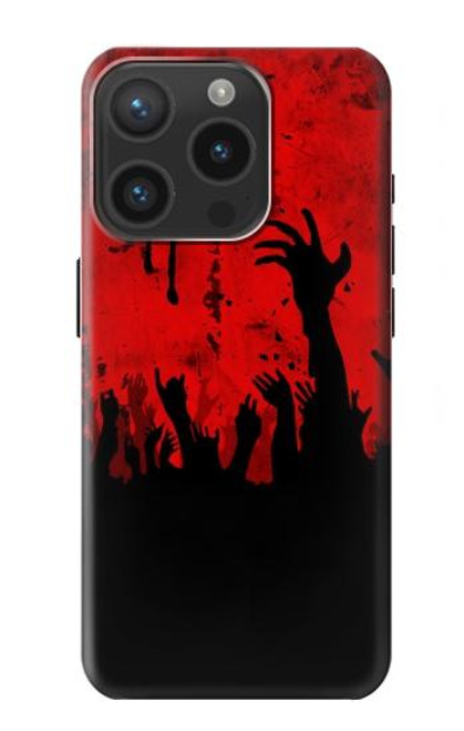 S2458 Zombie Hands Funda Carcasa Case para iPhone 15 Pro