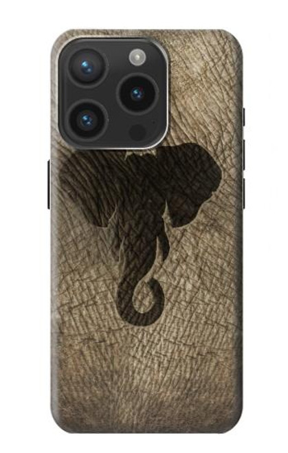 S2516 Elephant Skin Graphic Printed Funda Carcasa Case para iPhone 15 Pro