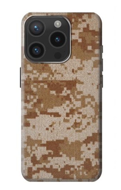 S2939 Desert Digital Camo Camouflage Funda Carcasa Case para iPhone 15 Pro