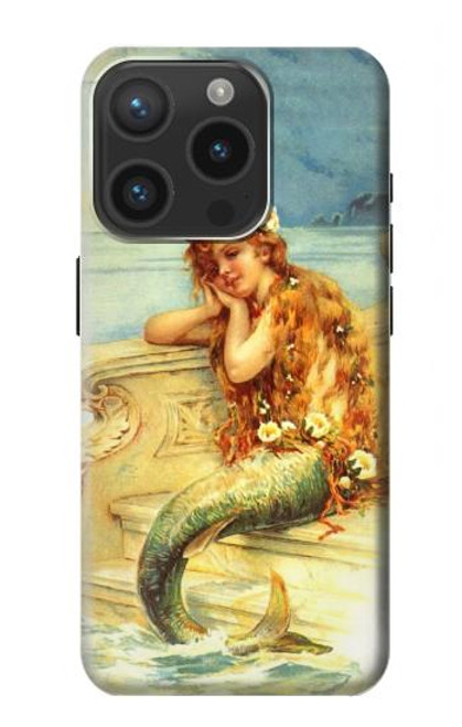 S3184 Little Mermaid Painting Funda Carcasa Case para iPhone 15 Pro