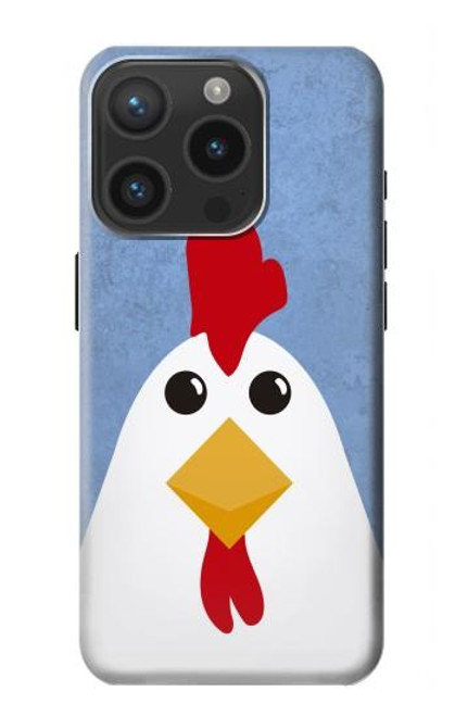 S3254 Chicken Cartoon Funda Carcasa Case para iPhone 15 Pro